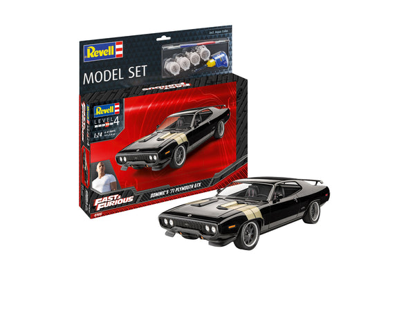 Model Set Fast & Furious - Dominic's 1971 Plymouth GTX