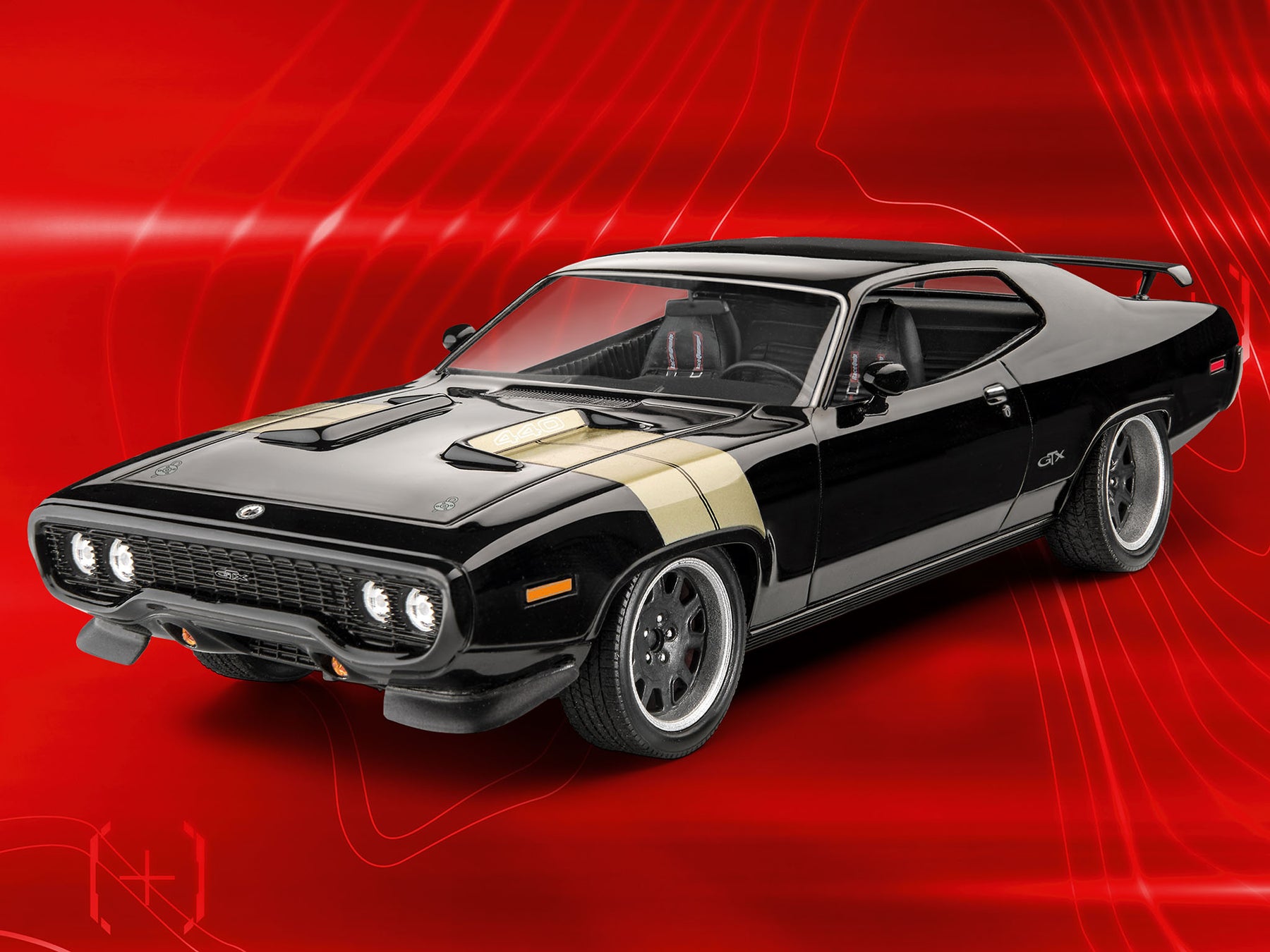 Model Set Fast & Furious - Dominics 1971 Plymouth GTX