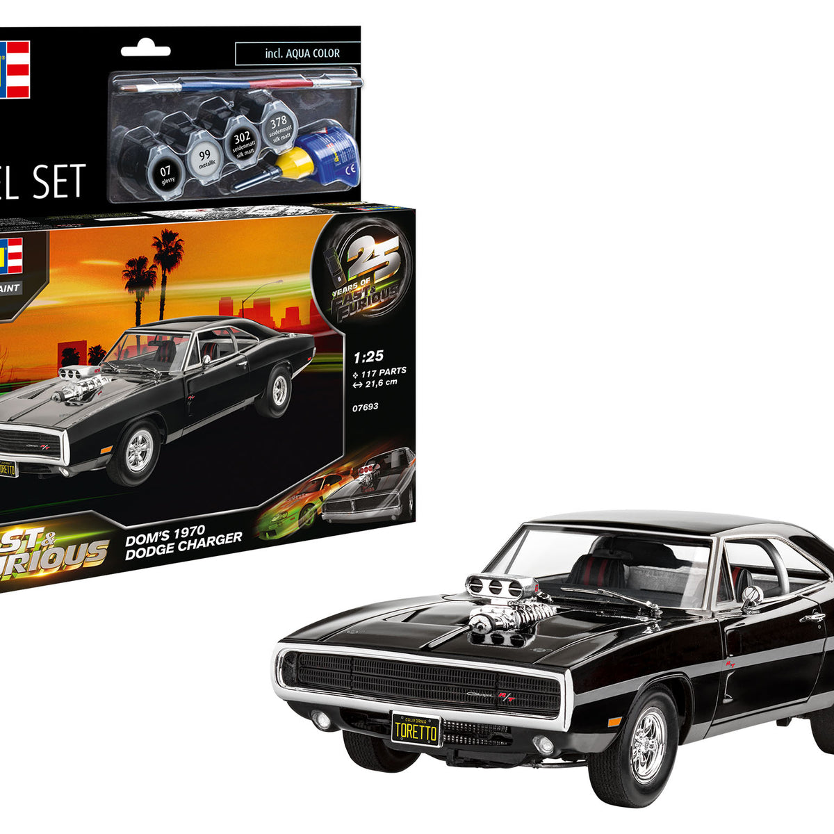 Model Set F-F Dominic's 1970 Dodge Charger