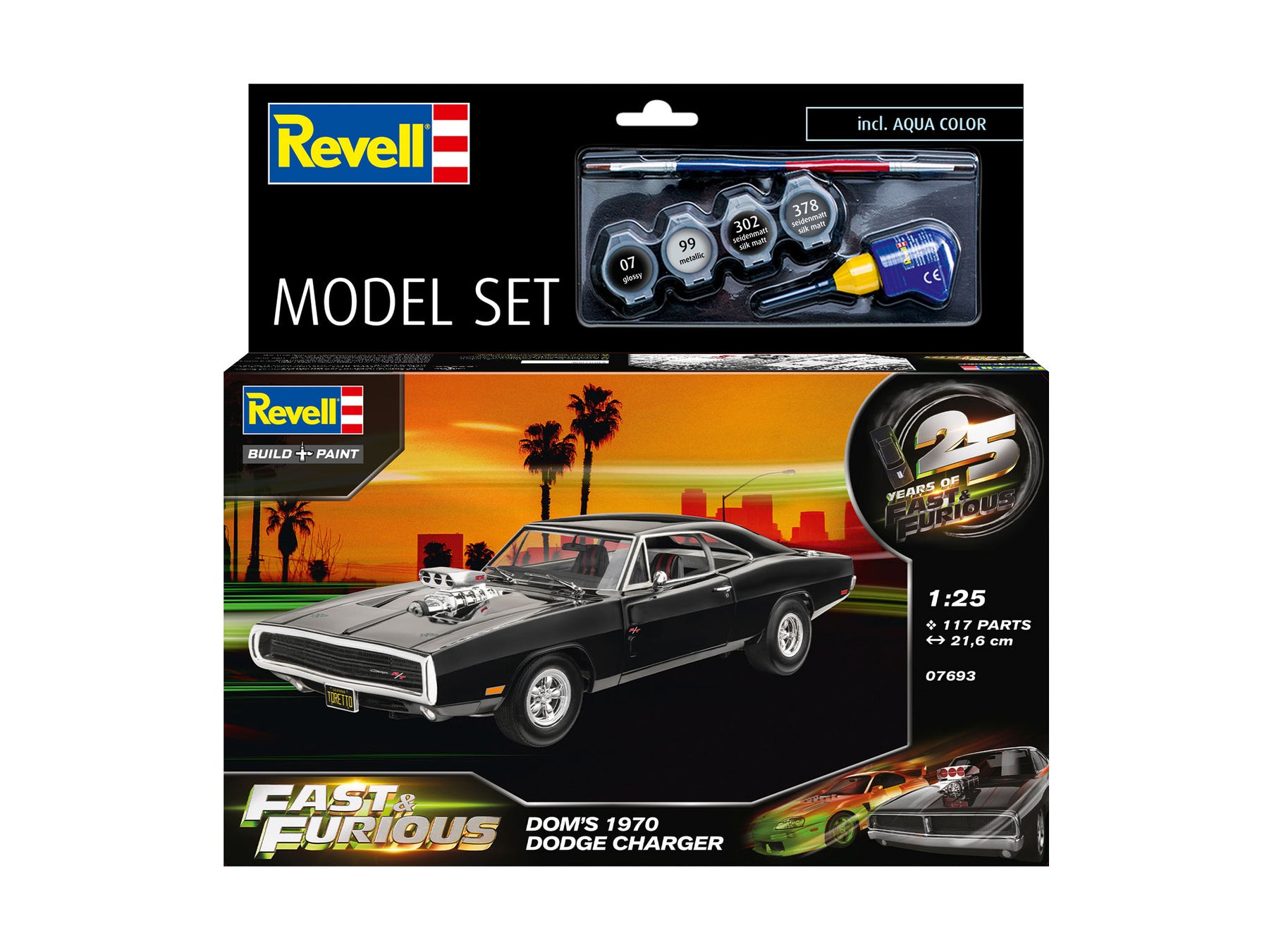 Model Set F-F Dominic's 1970 Dodge Charger