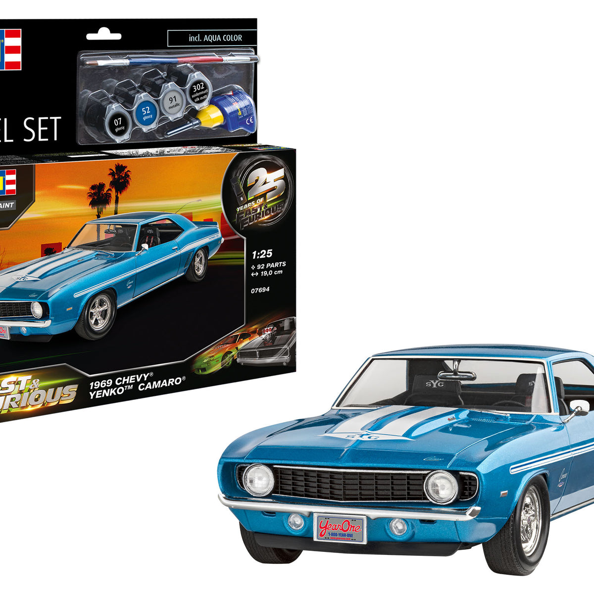 Model Set 1969 Chevy Camaro Yenko: Film legend complete