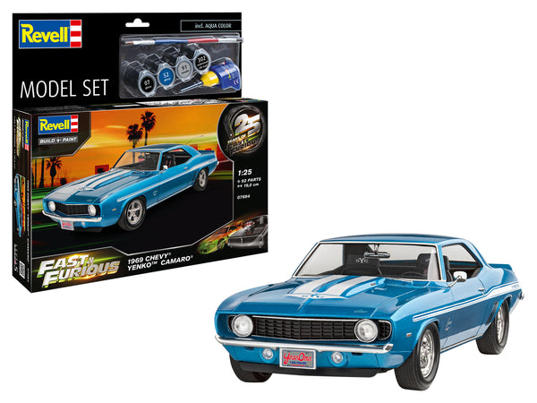 Model Set Fast & Furious 1969 Chevy Camaro Yenko