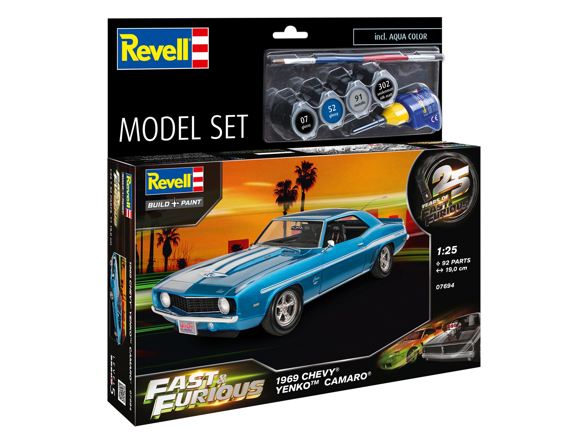 Model Set 1969 Chevy Camaro Yenko: Film legend complete