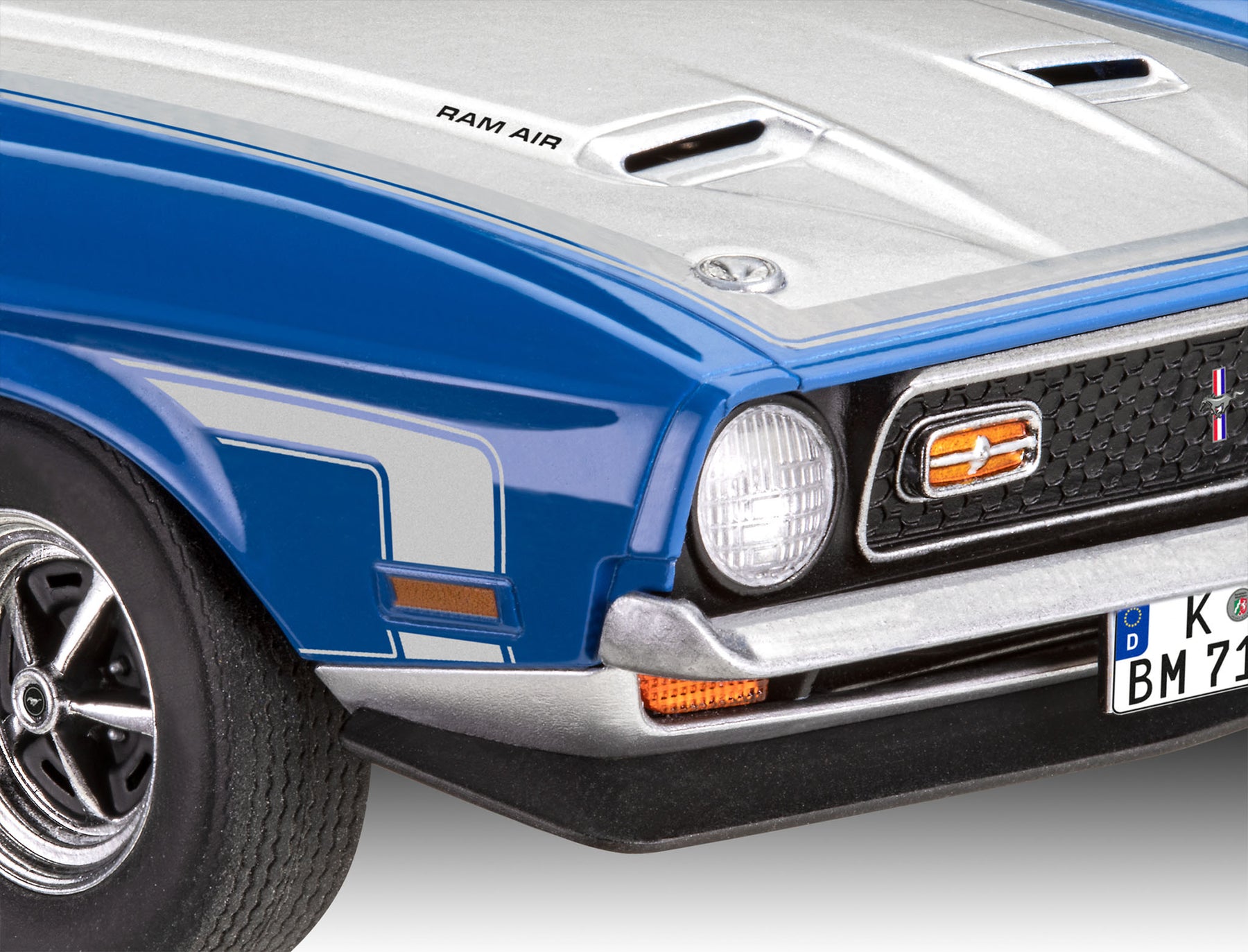 Conjunto de maquetas Ford Mustang Boss 351 '71