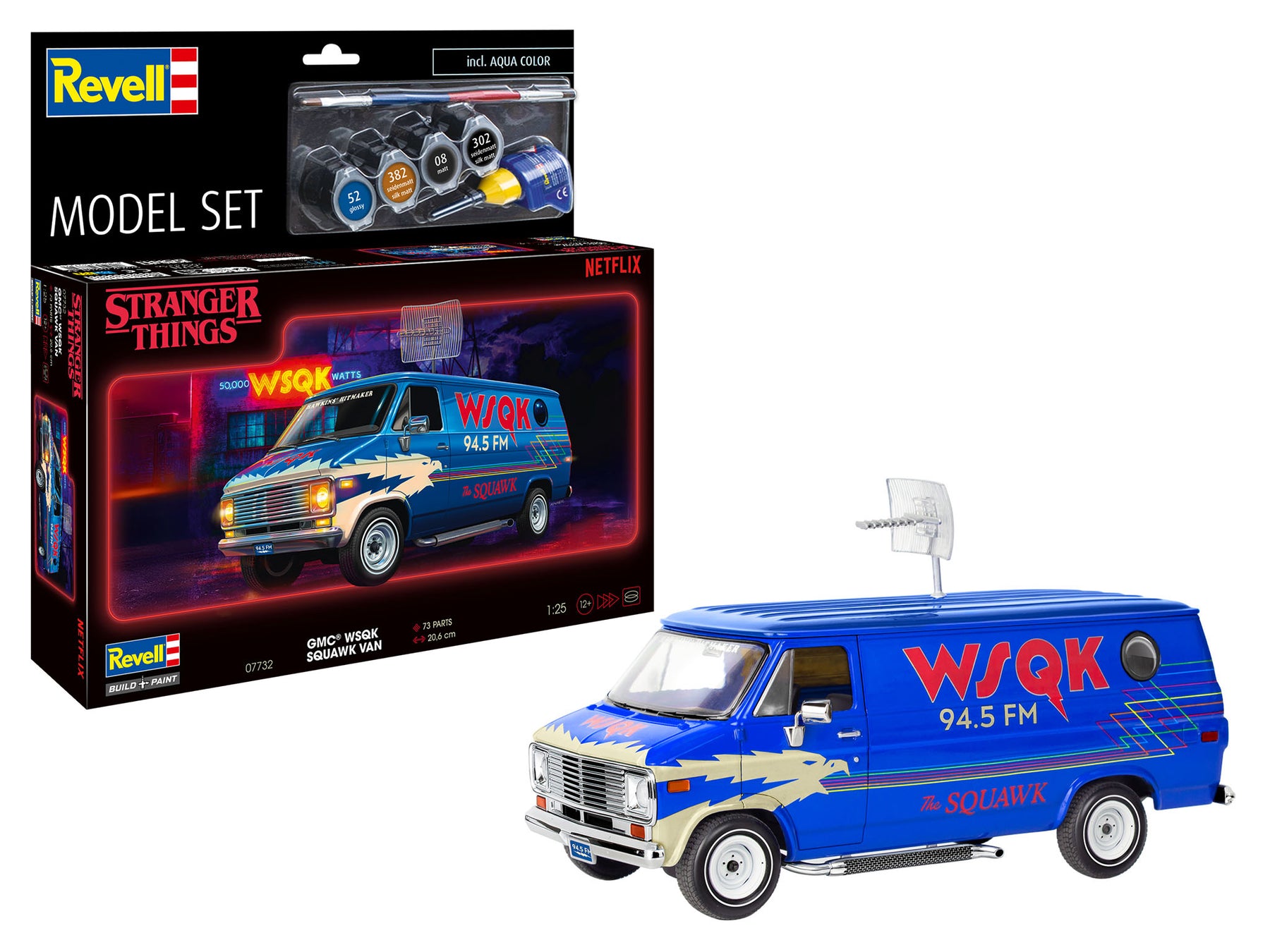 Modelset auto: Stranger Things