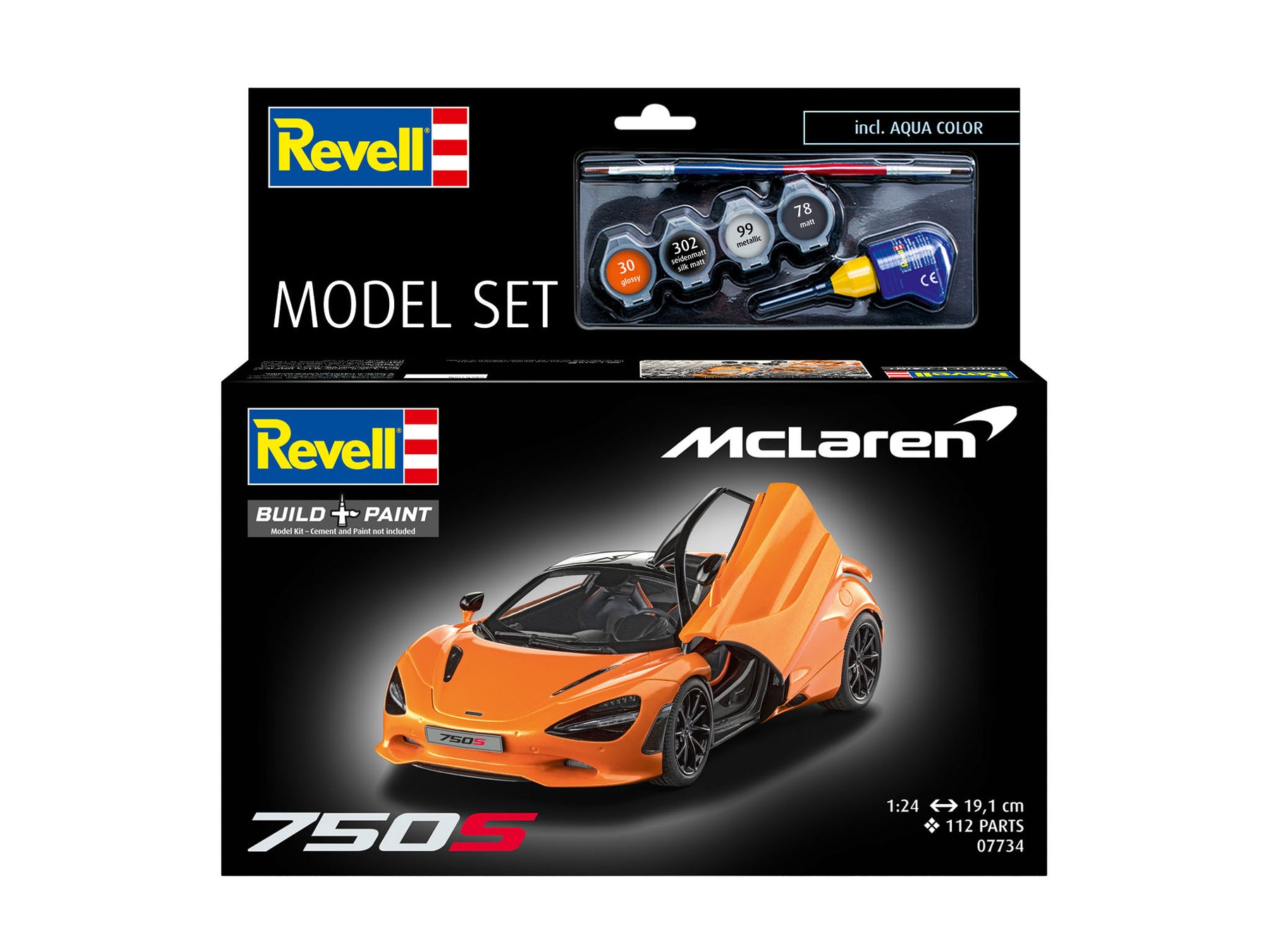 Zestaw modeli McLarena 750S