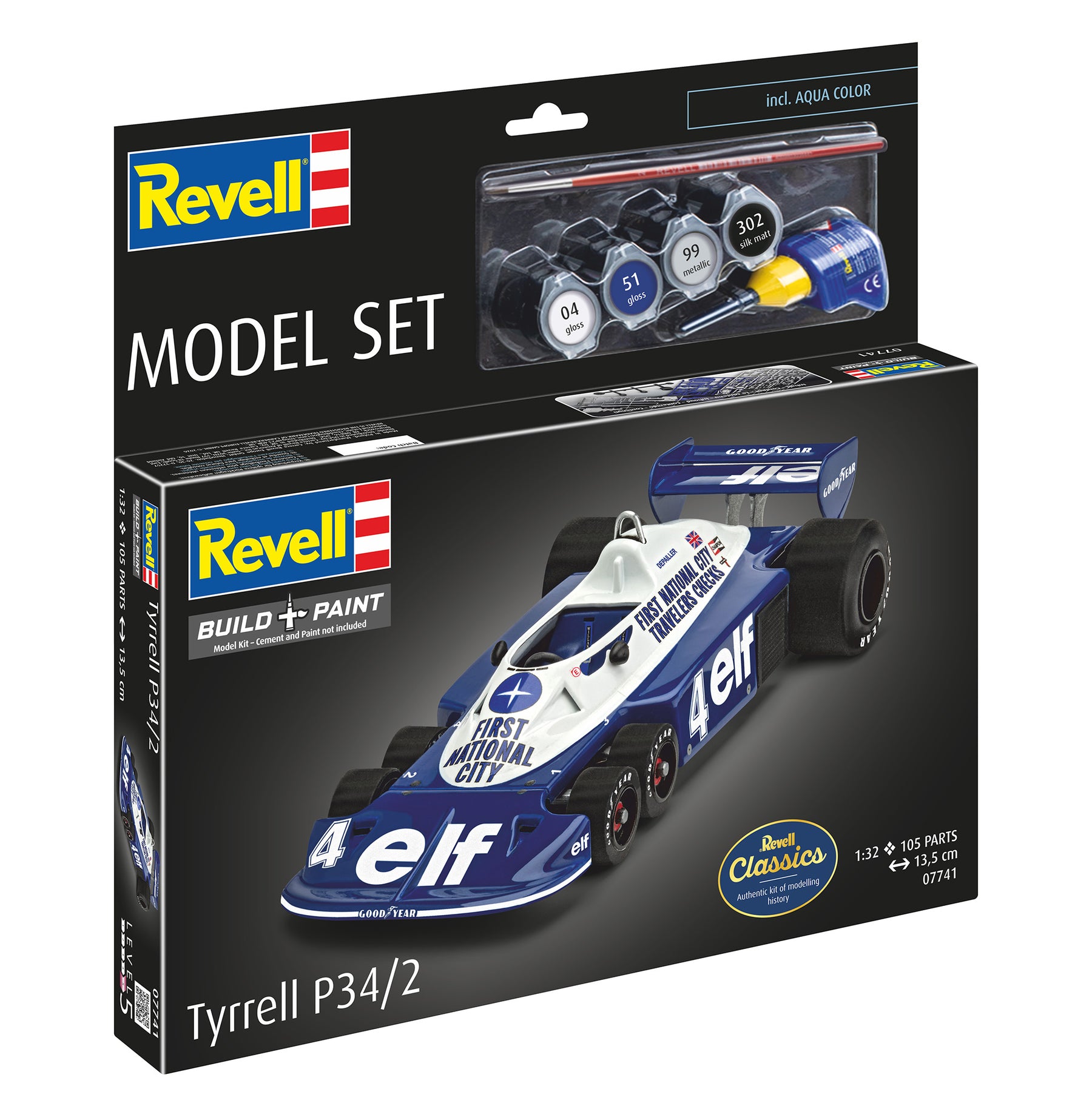 Model Set Tyrrel P34/2 6-Wheeler