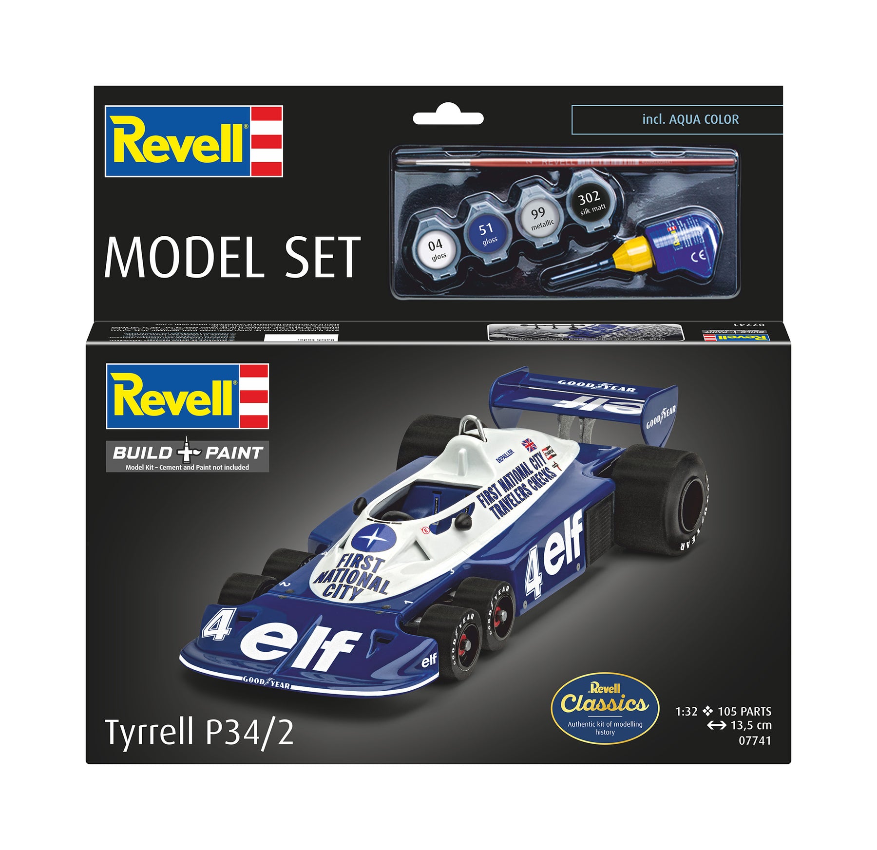 Model Set Tyrrel P34/2 6-Wheeler