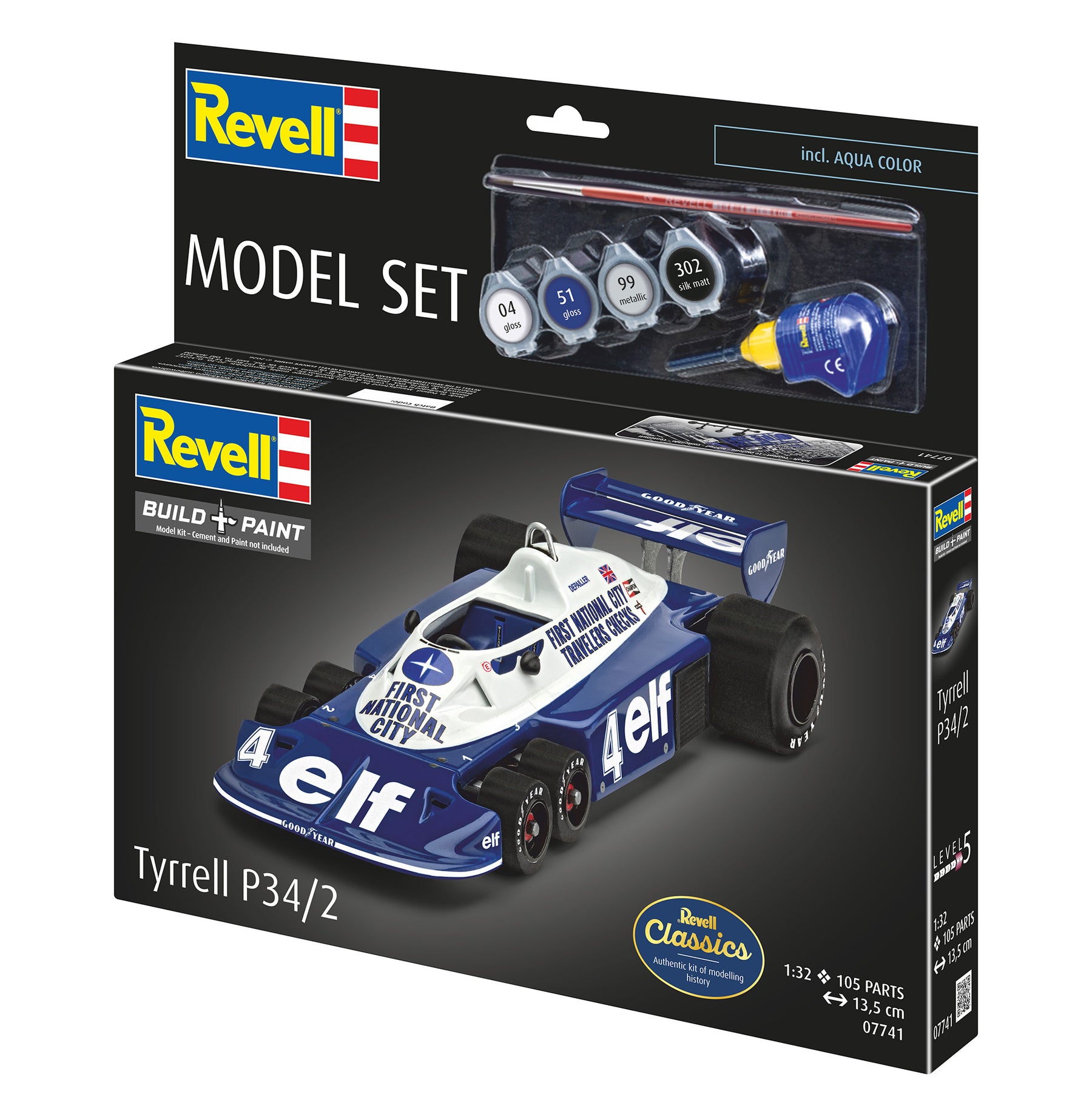 Model Set Tyrrel P34/2 6-Wheeler
