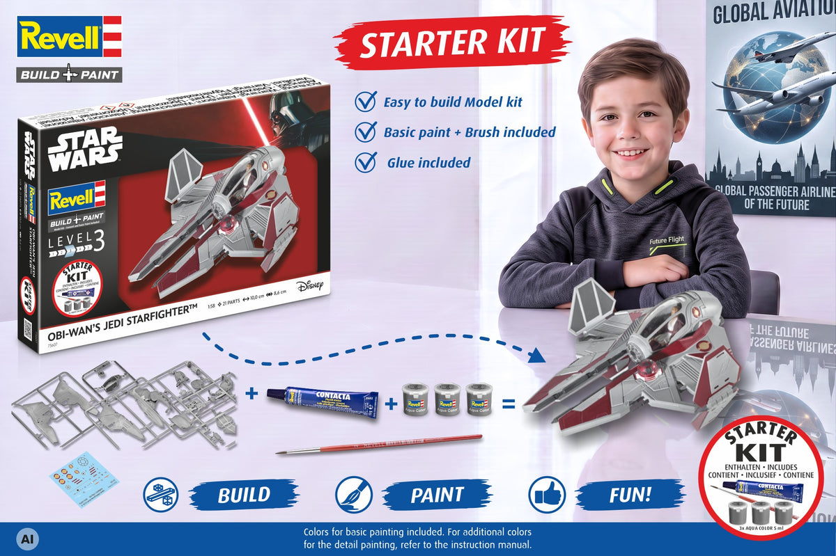 Starter Kit Obi-Wan's Starfighter