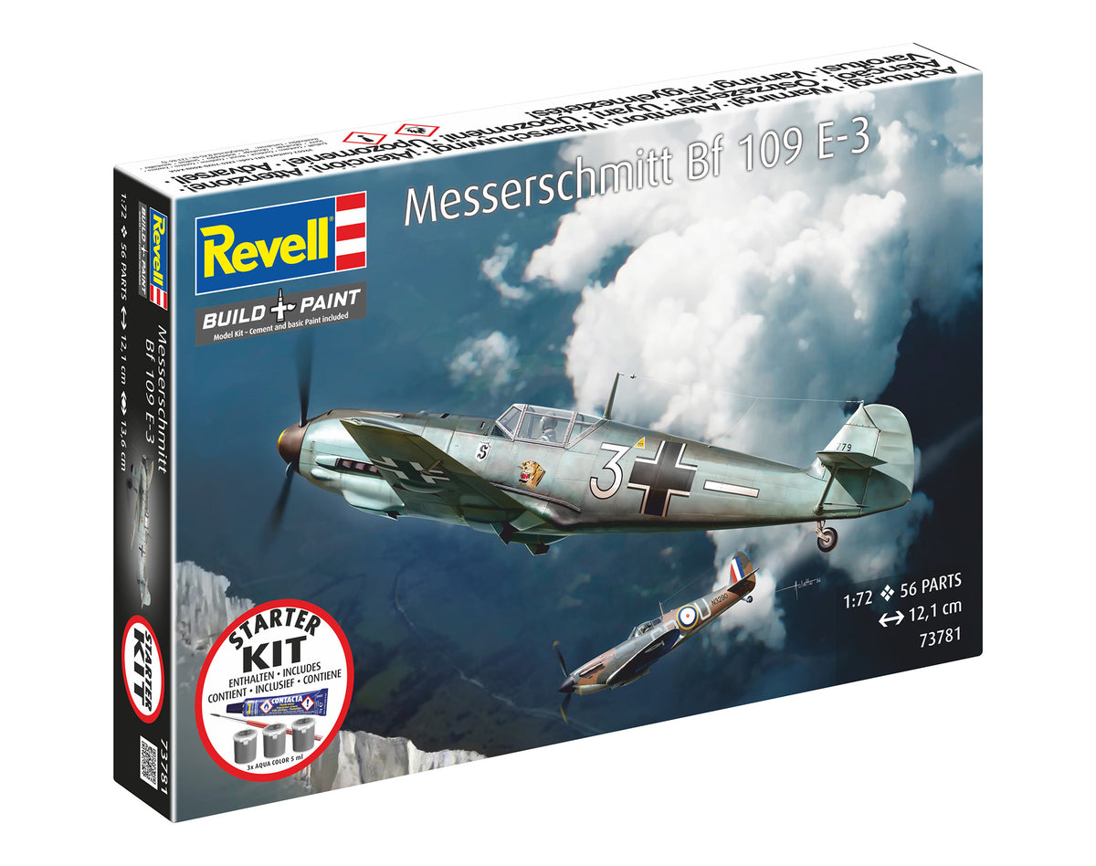 Starter kit Messerschmitt Bf109E-3