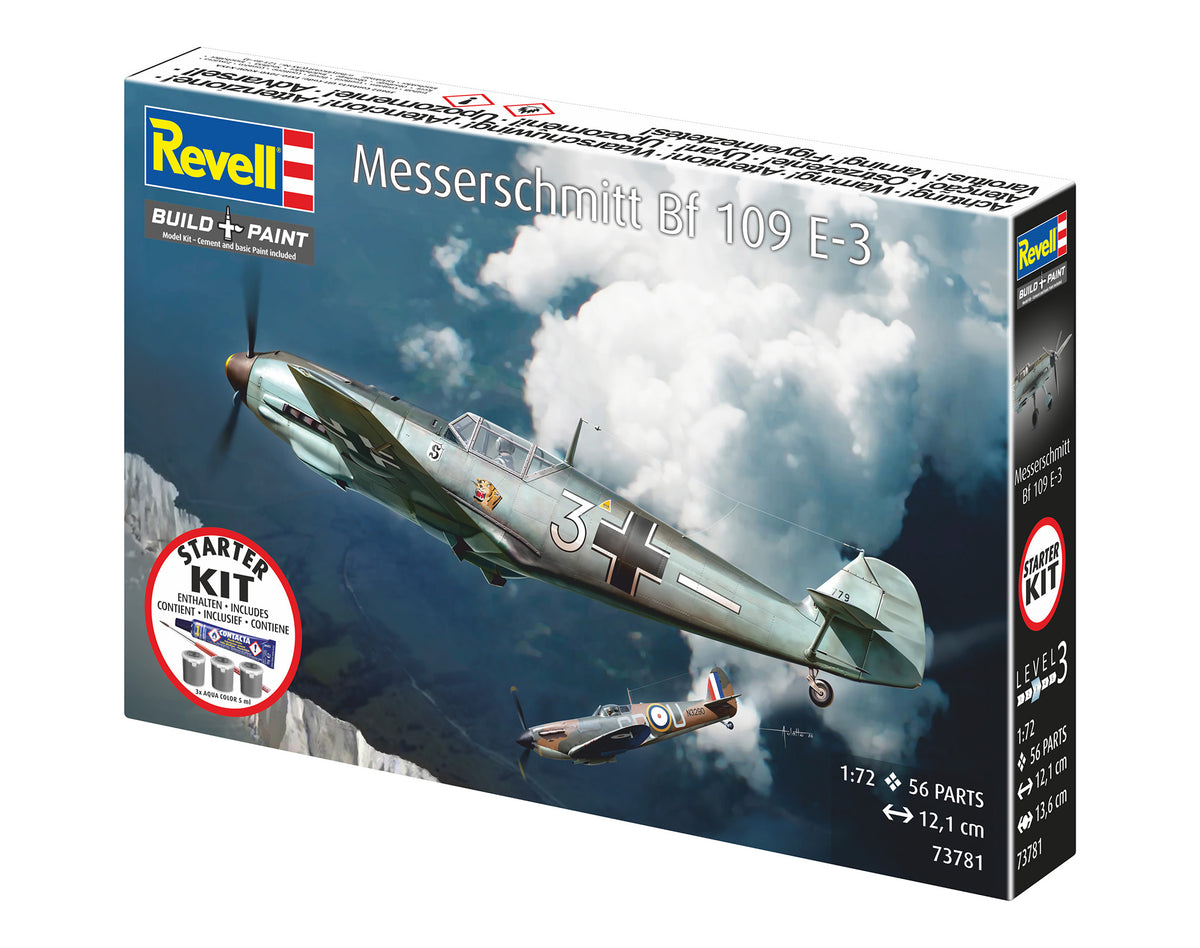 Starter kit Messerschmitt Bf109E-3
