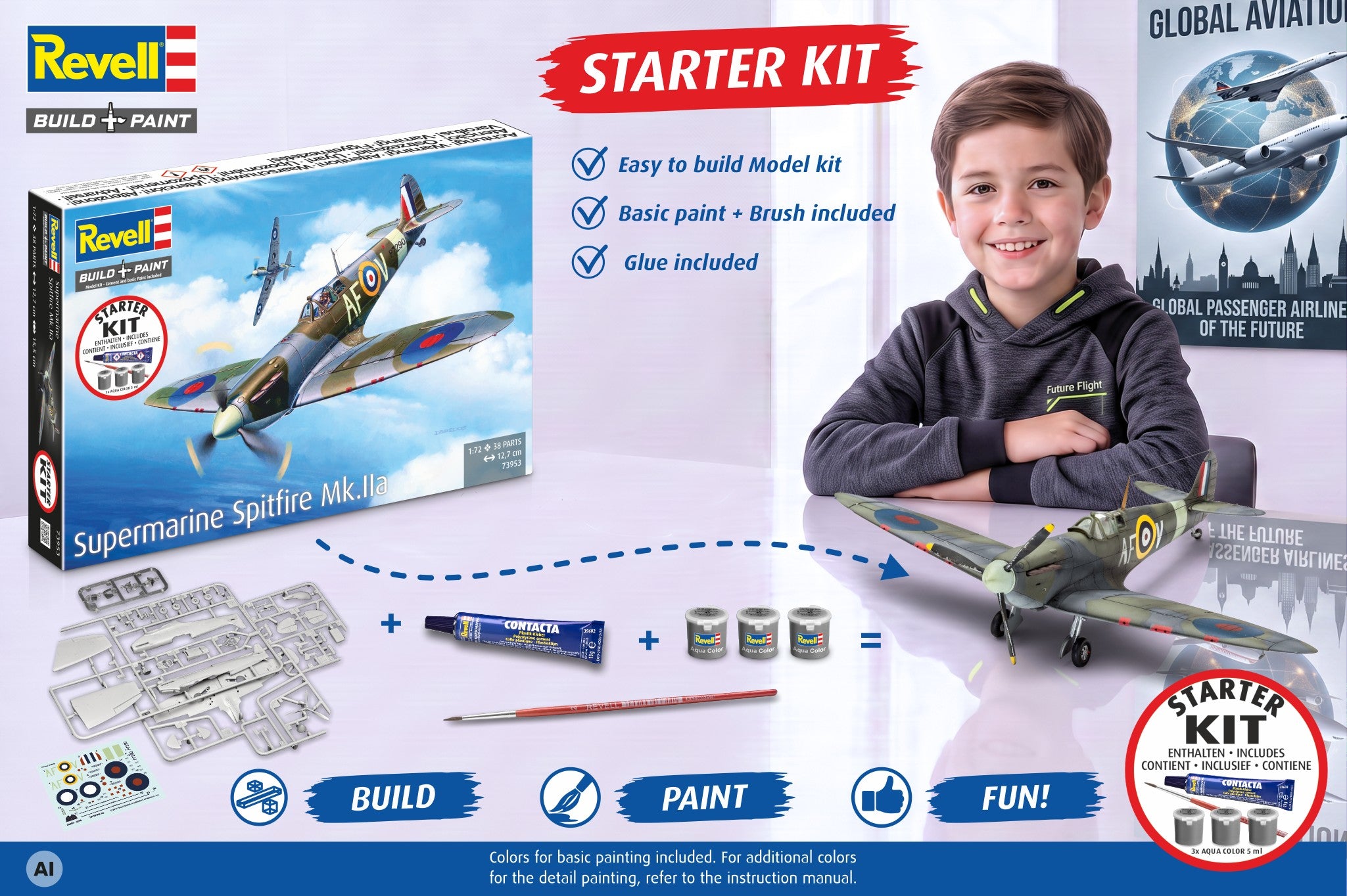 Starter Kit Spitfire Mk.IIa: The RAF legend complete