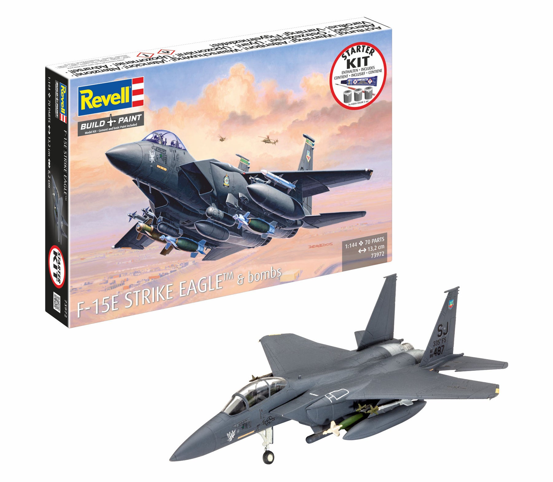 Kezdőkészlet F-15E Strike Eagle és bombák
