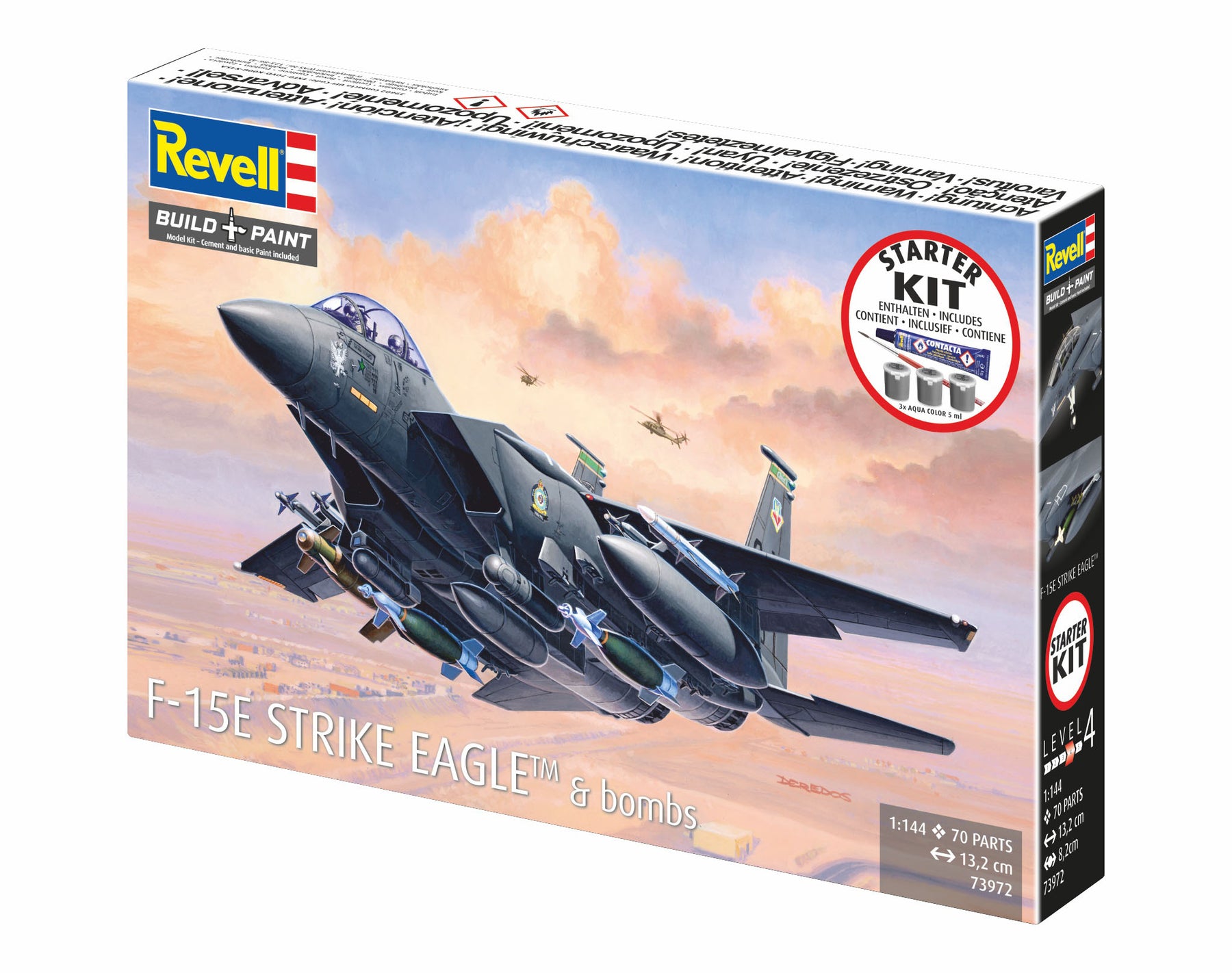 Zestaw startowy F-15E Strike Eagle i bomby