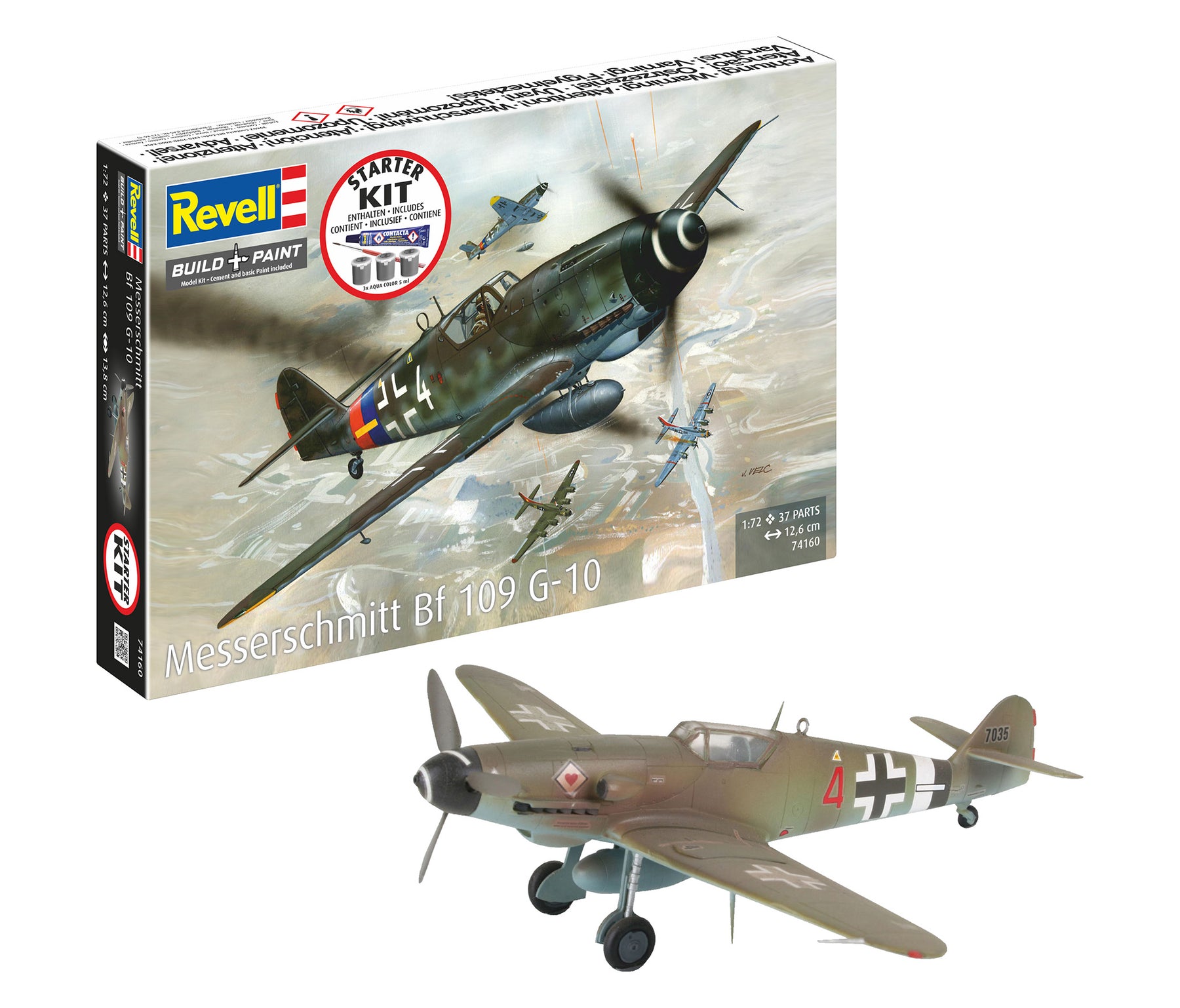 Startovací sada Messerschmitt Bf-109