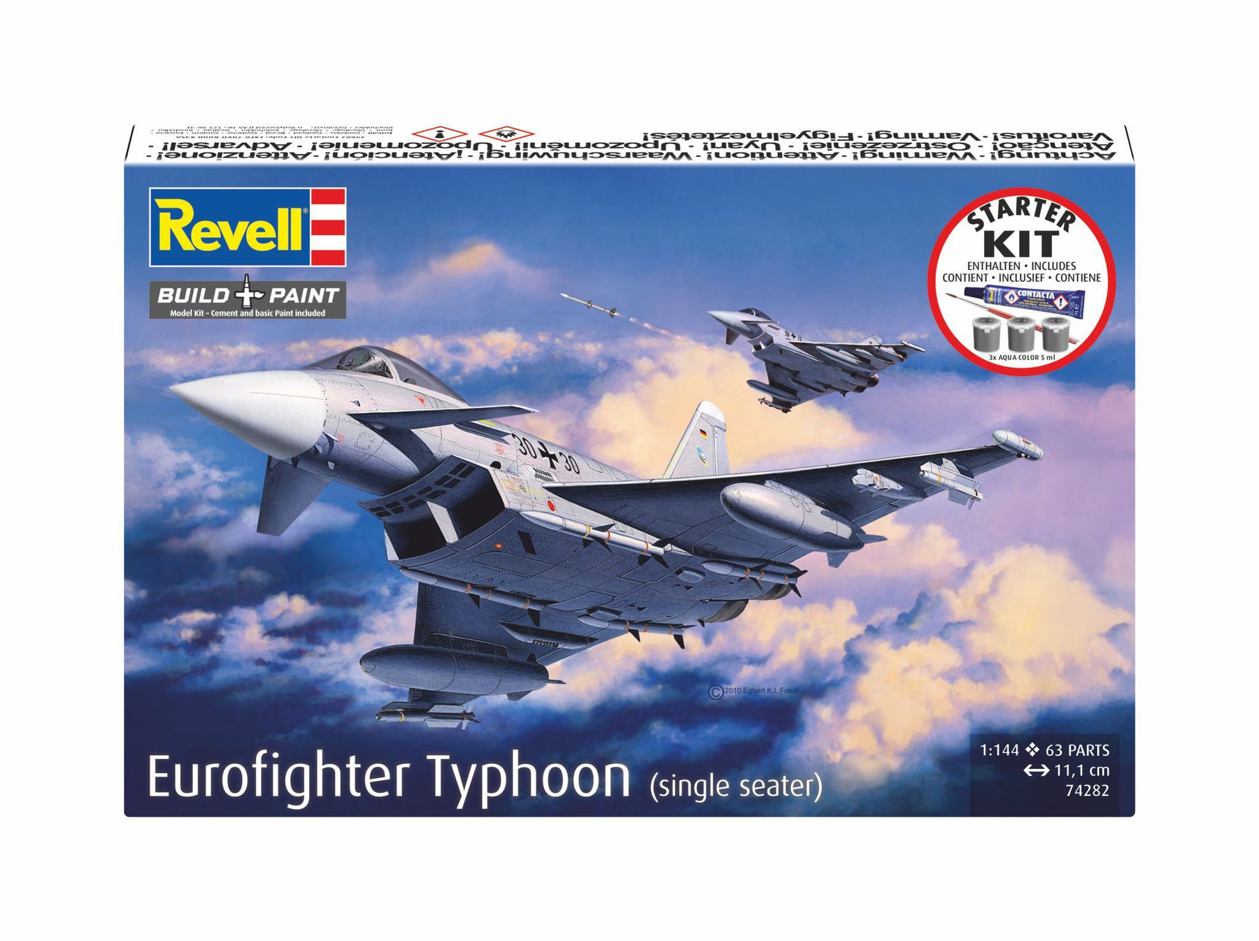 Kit de inicio Eurofighter Typhoon (monoplaza)