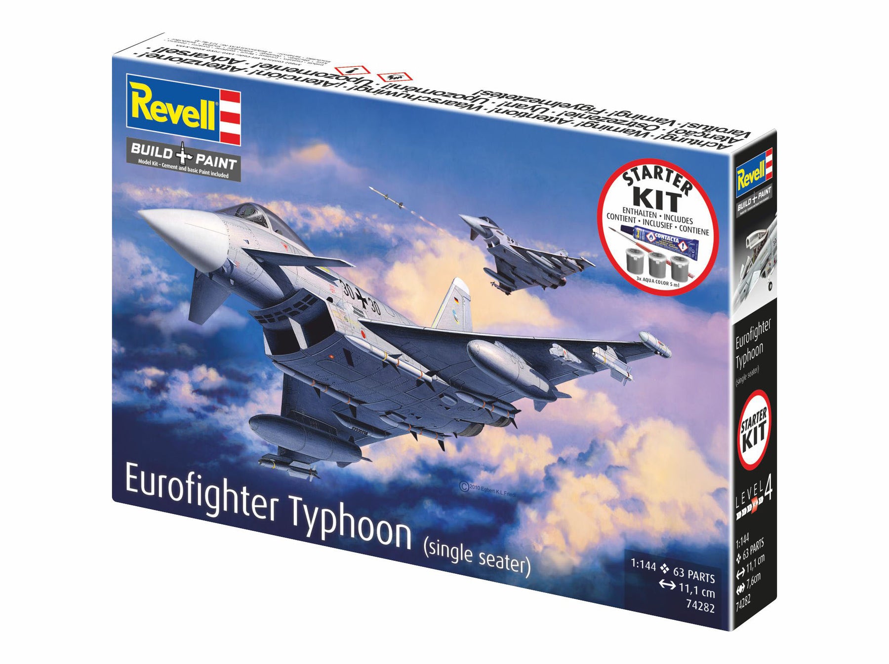 Kit de inicio Eurofighter Typhoon (monoplaza)