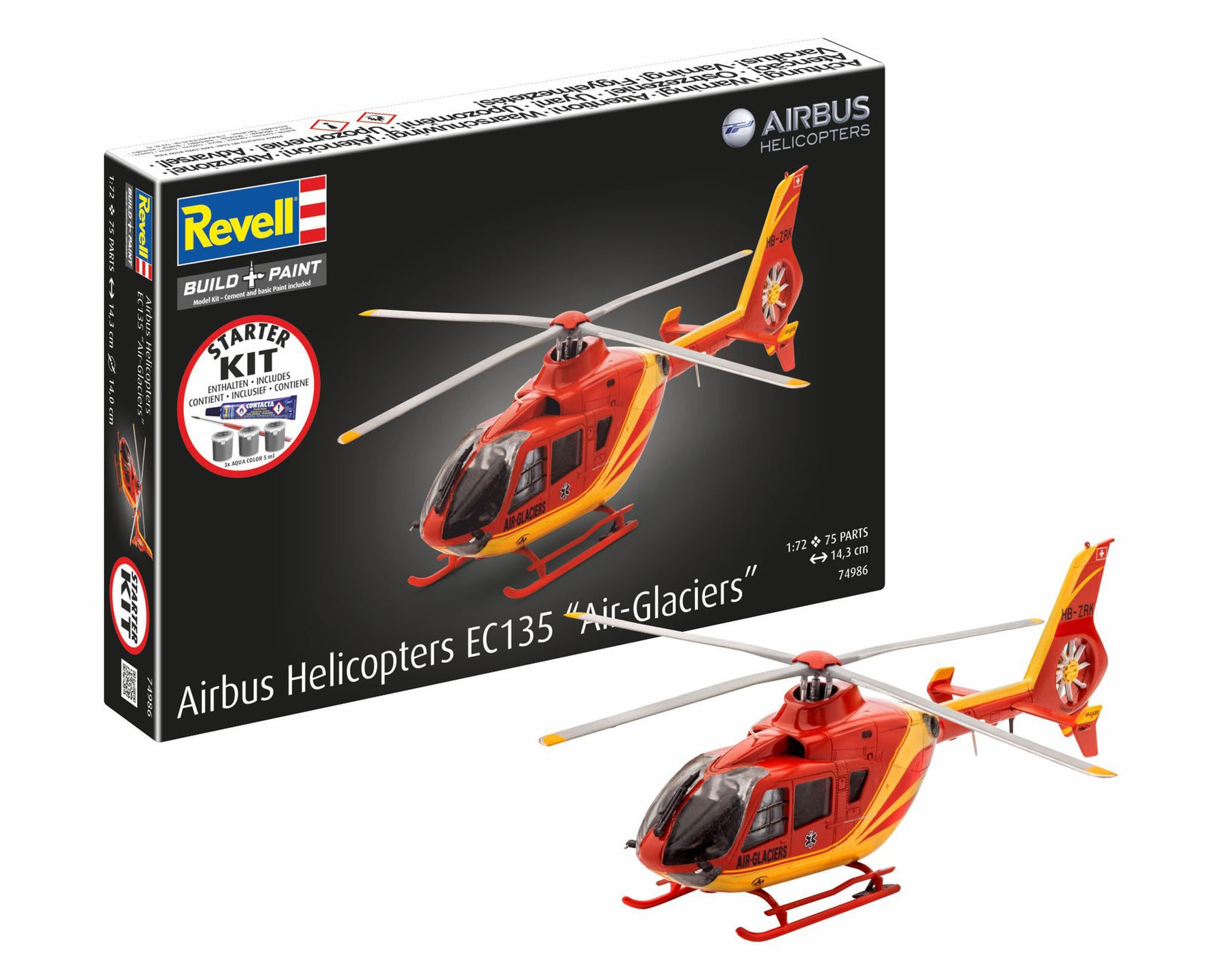 Starter Kit Airbus Helicopters EC135 "Air-Glaciers