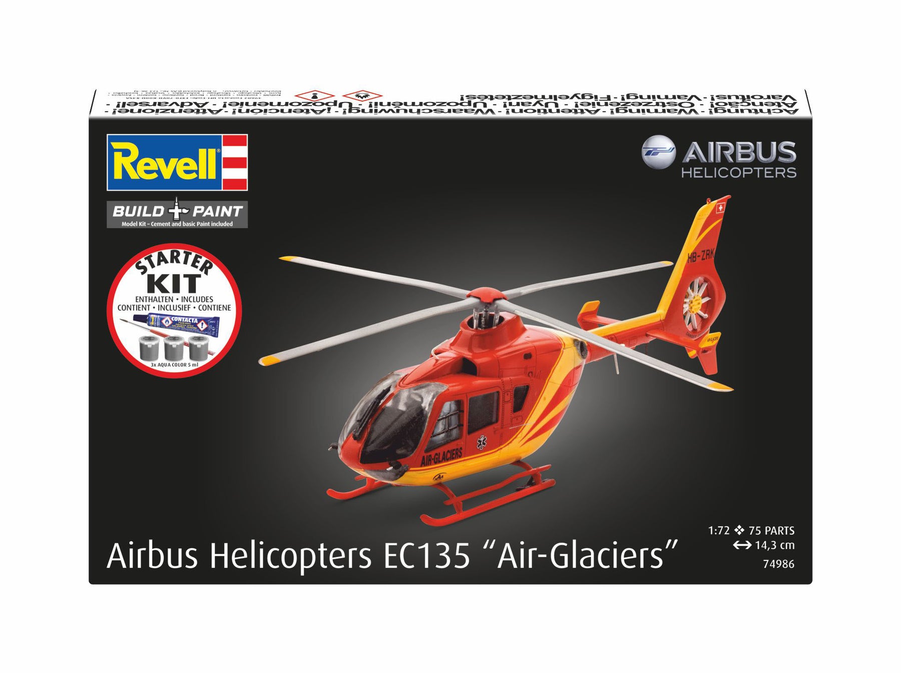 Starter Kit Airbus Helicopters EC135 "Air Glaciers