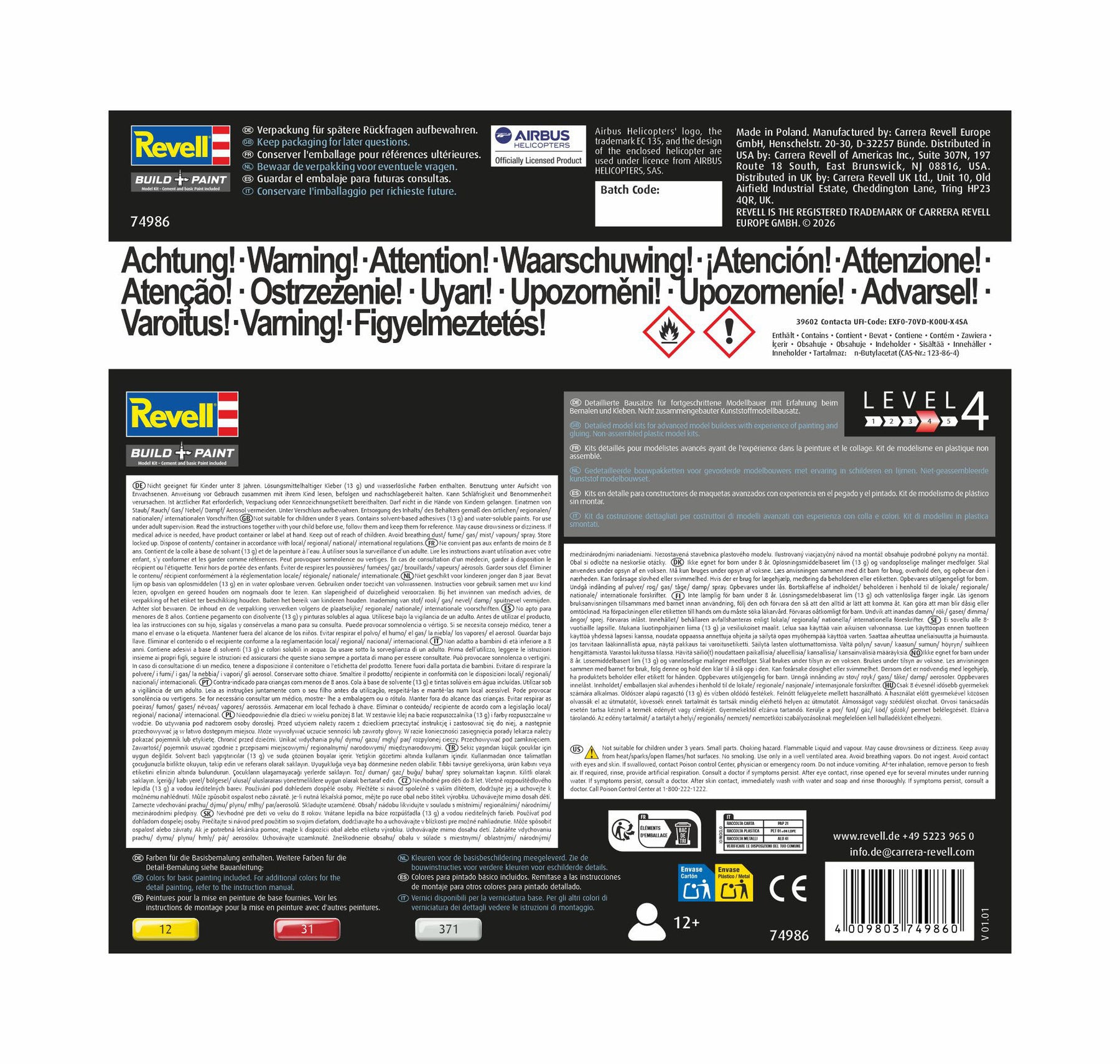 Starter Kit Airbus Helicopters EC135 "Air Glaciers