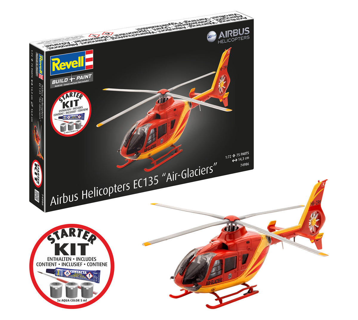 Startpakket Airbus-helikopters EC135 "Air Glaciers