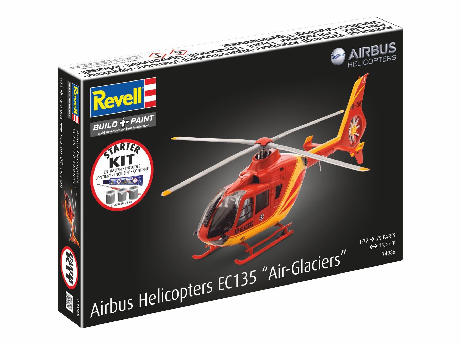 Starter Kit Airbus Helicopters EC135 "Air Glaciers