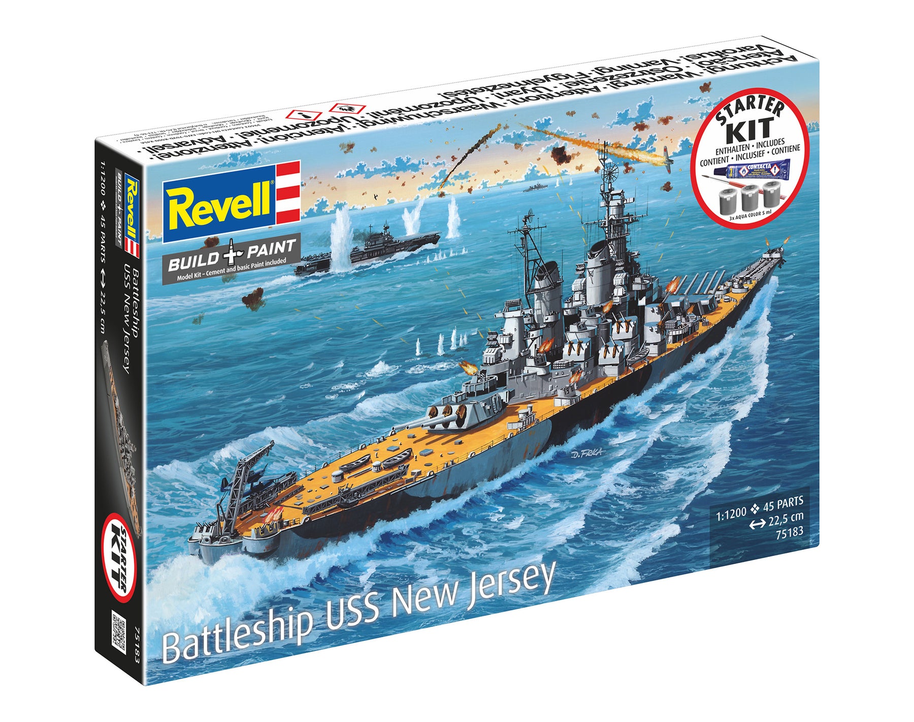 Kit de démarrage cuirassé USS New Jersey