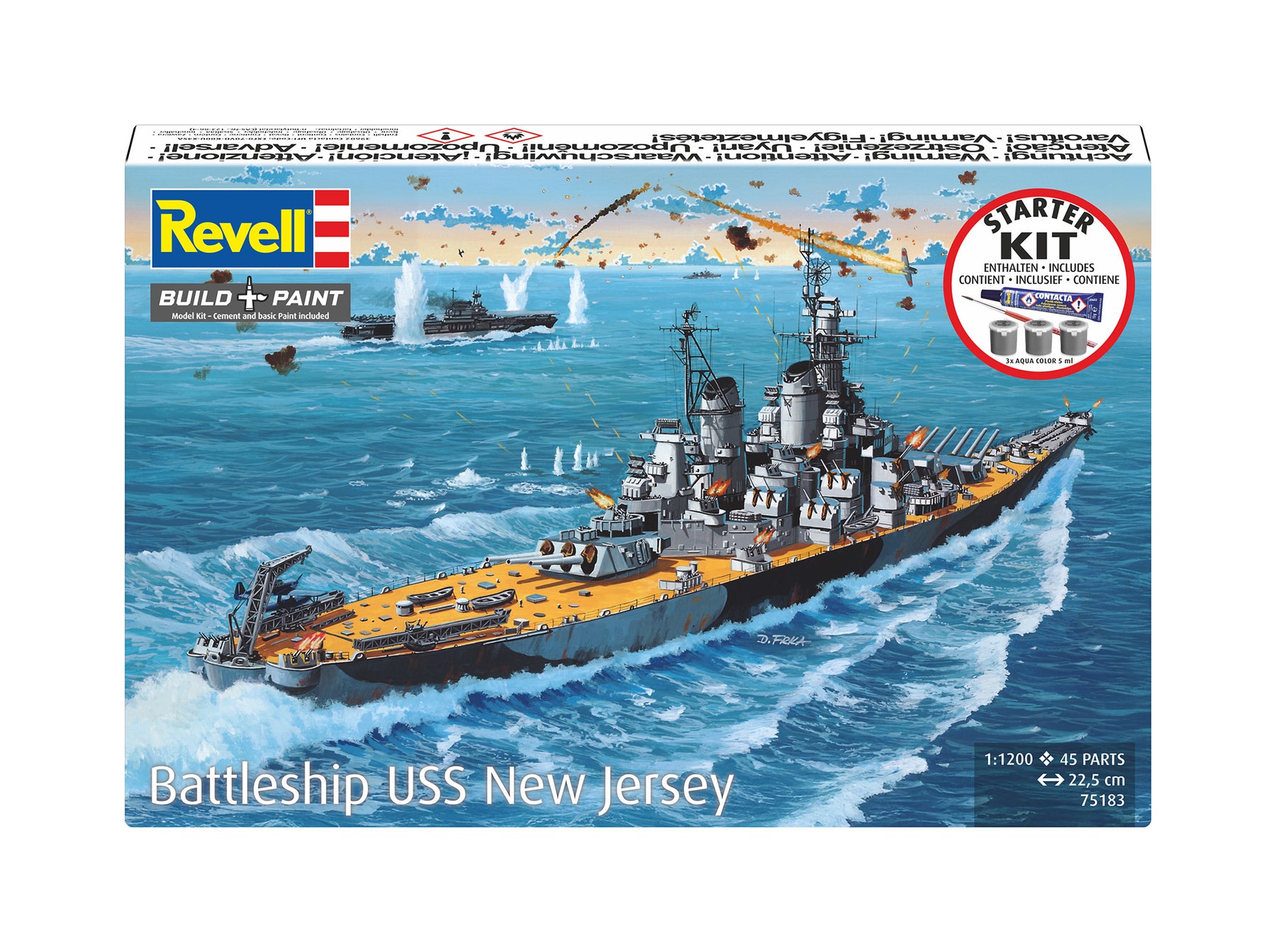 Kit de démarrage cuirassé USS New Jersey