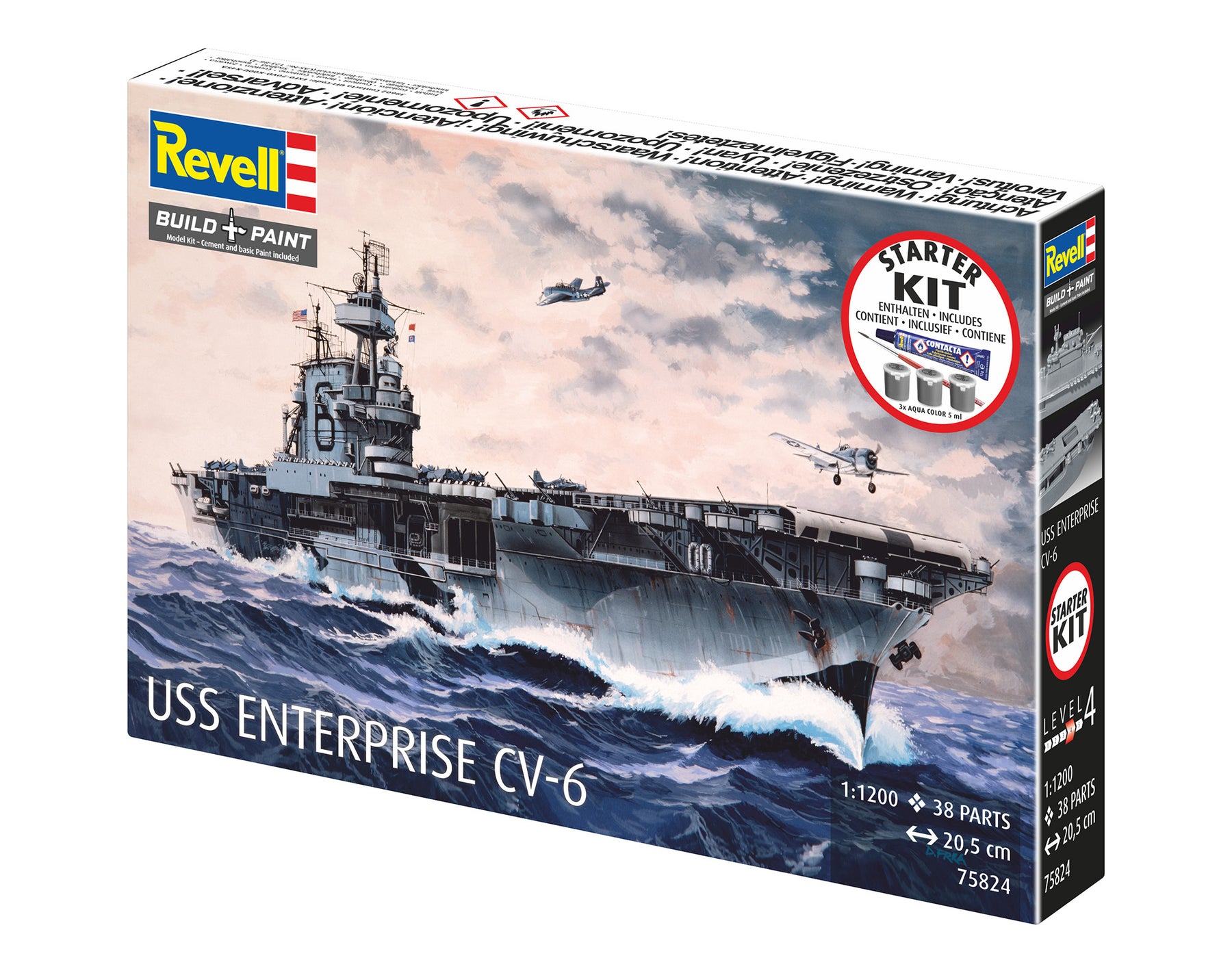 Startovací sada USS Enterprise CV-6