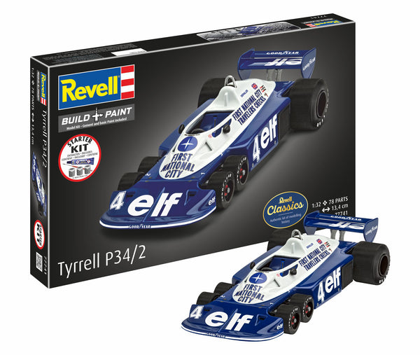 Starter kit Tyrrell P34/2 6-wheeler