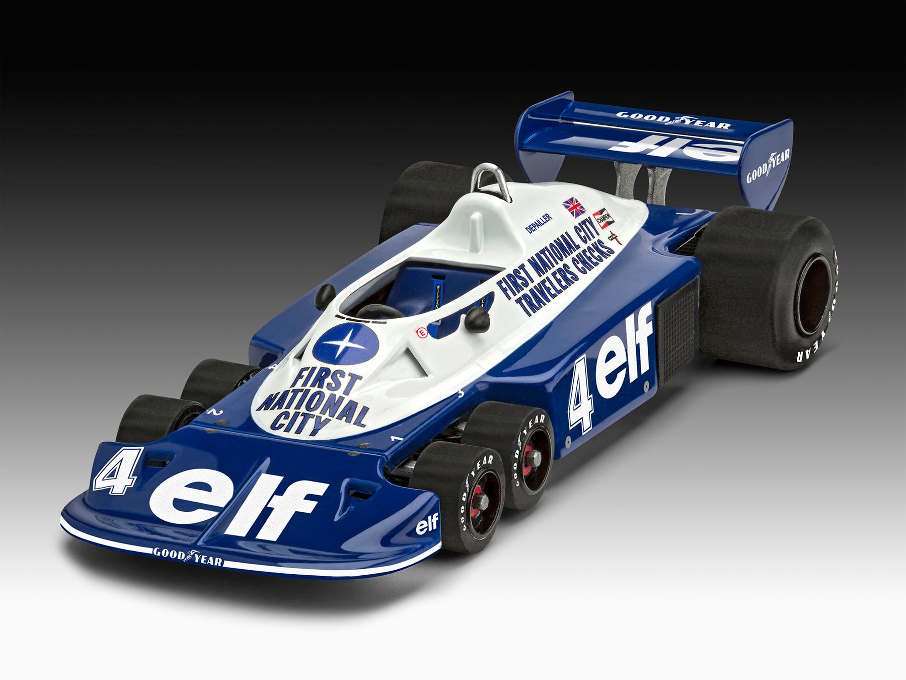 Indítókészlet Tyrrell P34/2 6 kerekű