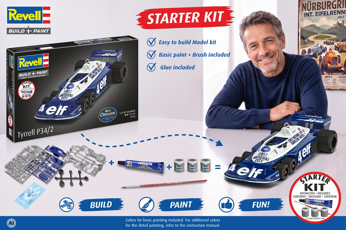 Startovací sada Tyrrell P34/2 6kolka