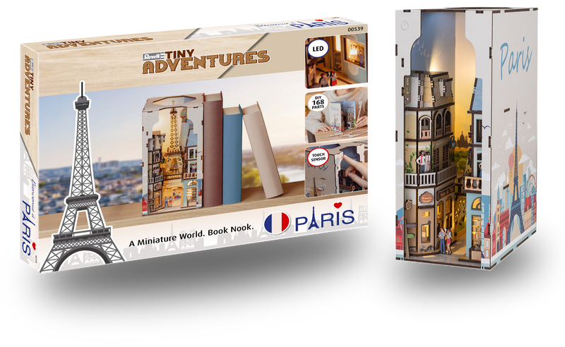 Book Nooks - Miniatur-Dioramen für Bücherregale