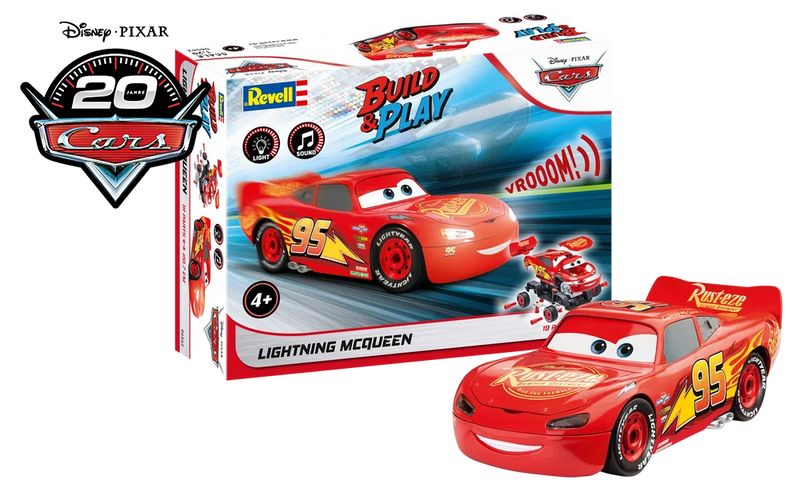 Disney Cars & Lightning McQueen: Modellbau-Spaß für Groß und Klein