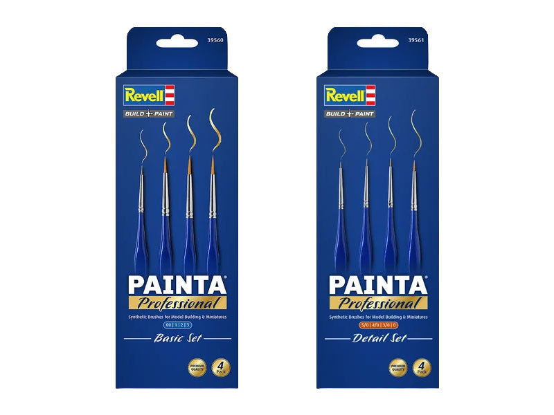 Pennelli Painta Professional: set di dettagli