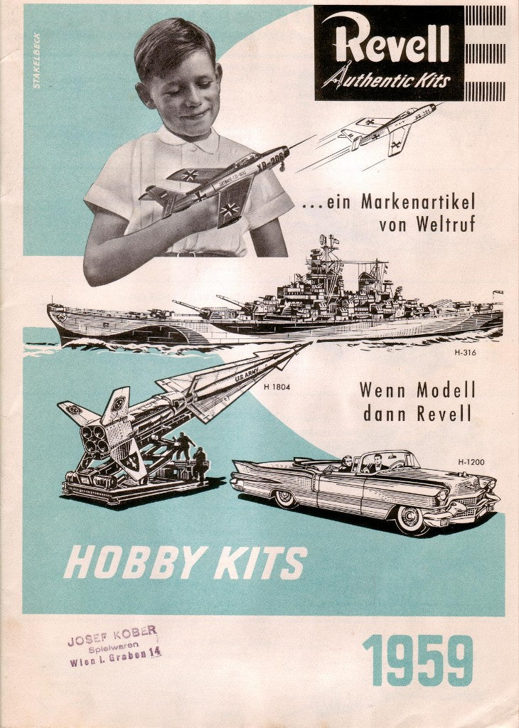 Revell Katalog 1959
